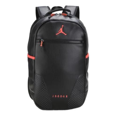 AIR JORDAN aj6 Logo Backpack 'Black Red' 9A0259-KR6