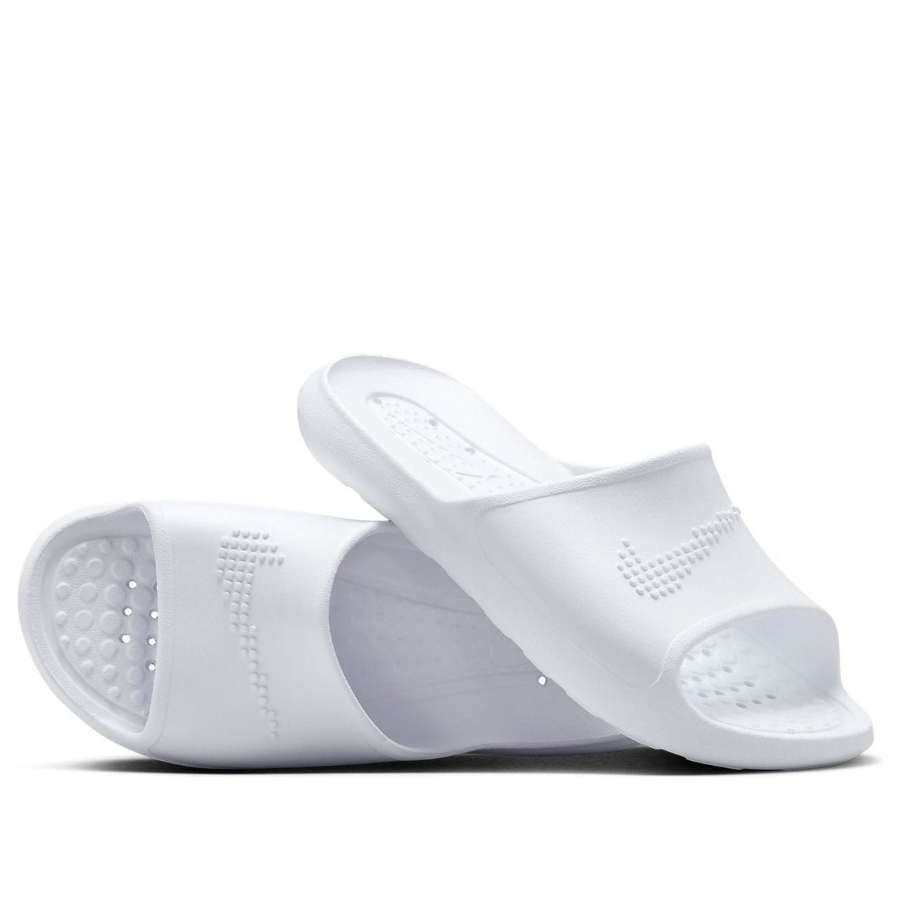 (WMNS) Nike Victori One Shower Slide 'Triple White' CZ7836-100