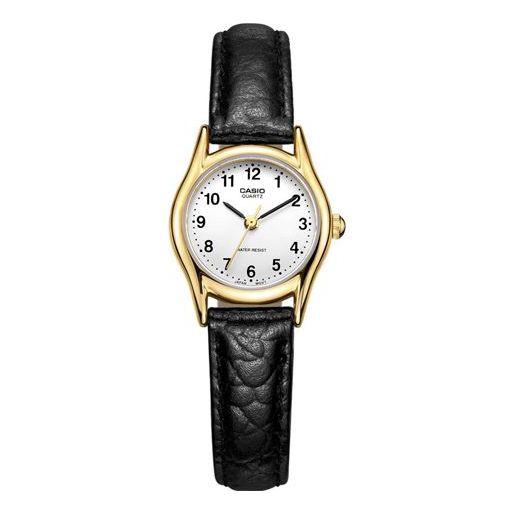 CASIO Belt Small Retro WhiteDial Plate Black Belt White DialBlack Strap WhiteBlack Analog LTP-1094Q-7B1