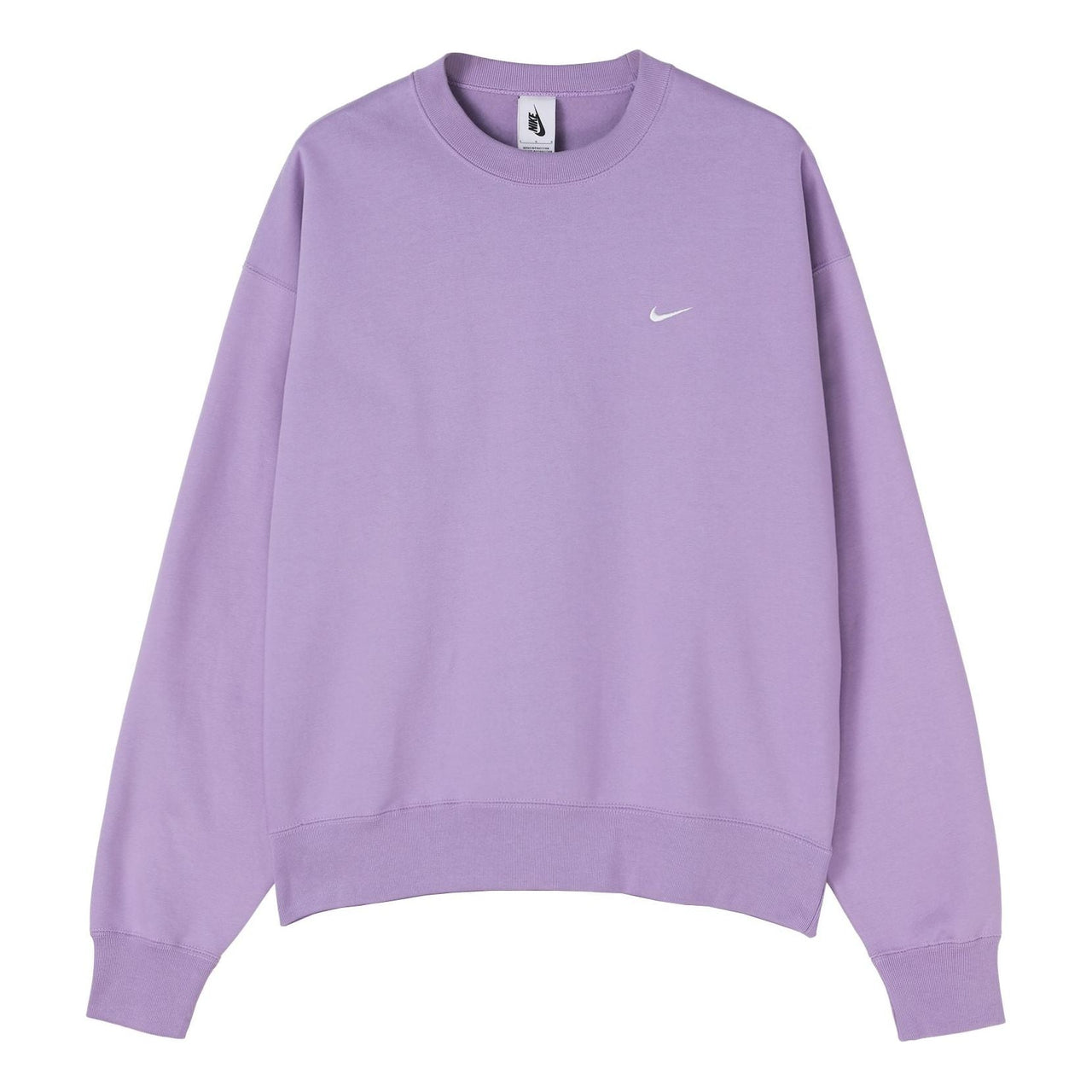 Nike MENS Lab Nrg Fleece Crew Casual Sports Purple DA0318-563