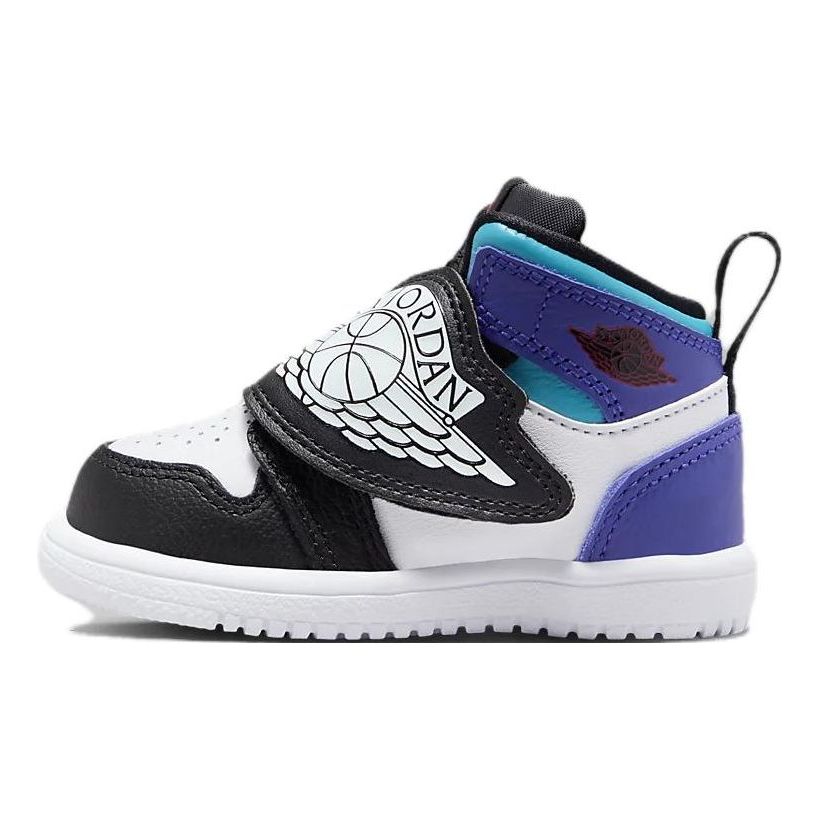 (TD) Jordan Air Jordan 1 Sky 'Black White Blue' BQ7196-154