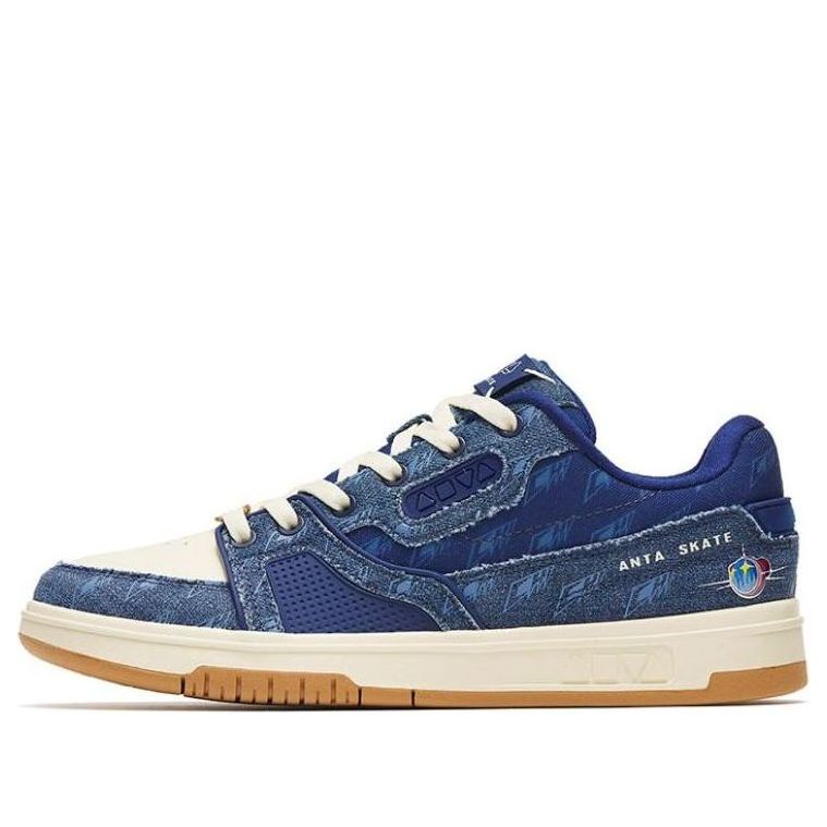 (WMNS) ANTA Skateboarding Series Sneakers 'Denim Blue Gum' 122248025-3