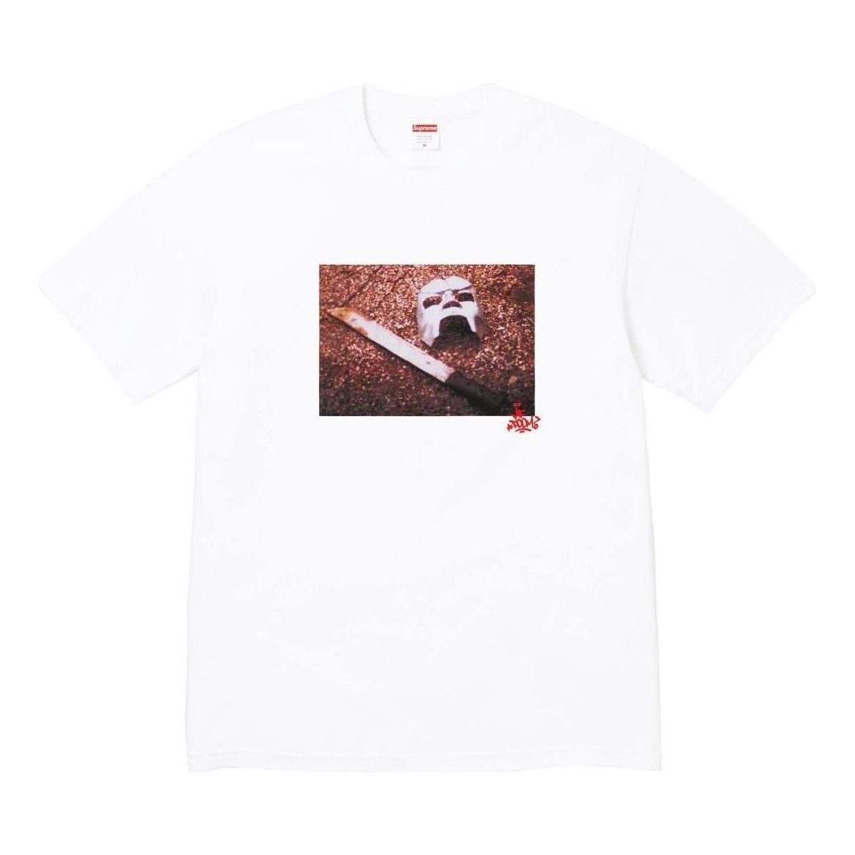 Supreme x MF Doom FW23 Week3 MF T-shirt 'White' SUP-FW23-077