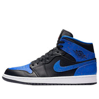 Air Jordan 1 Mid 'Royal Splatter' 554724-048