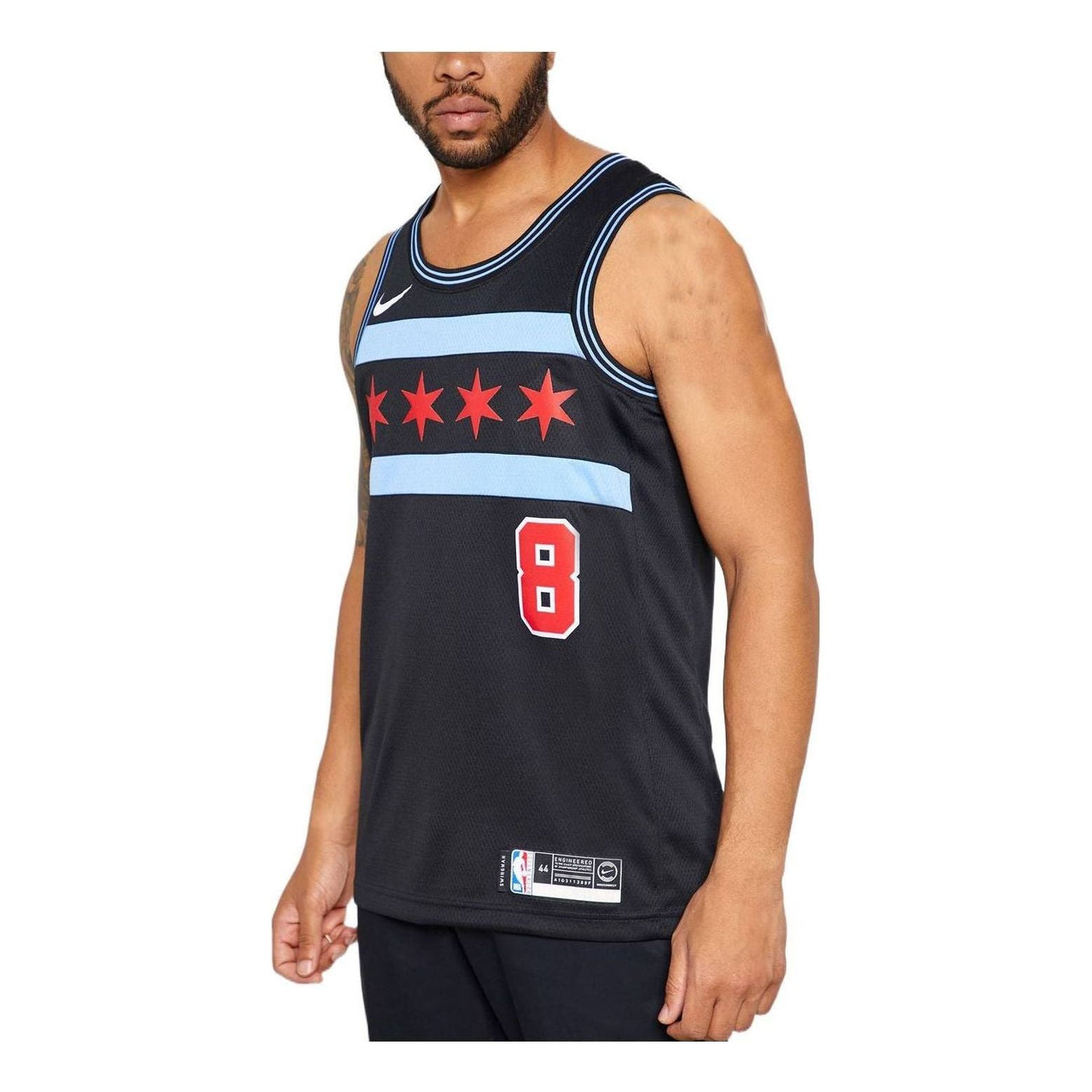 Nike x NBA Chicago Bulls Swingman Edition Jersey 'Zach LaVine 8' AJ4600-011