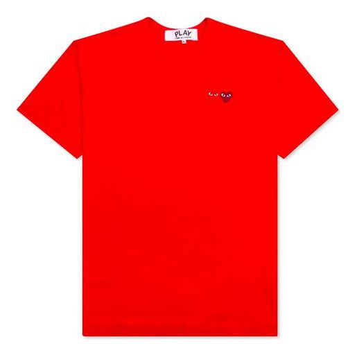 COMME des GARCONS PLAY Kawakubo Rei Love Short Sleeve Red AZ-T226-051-5