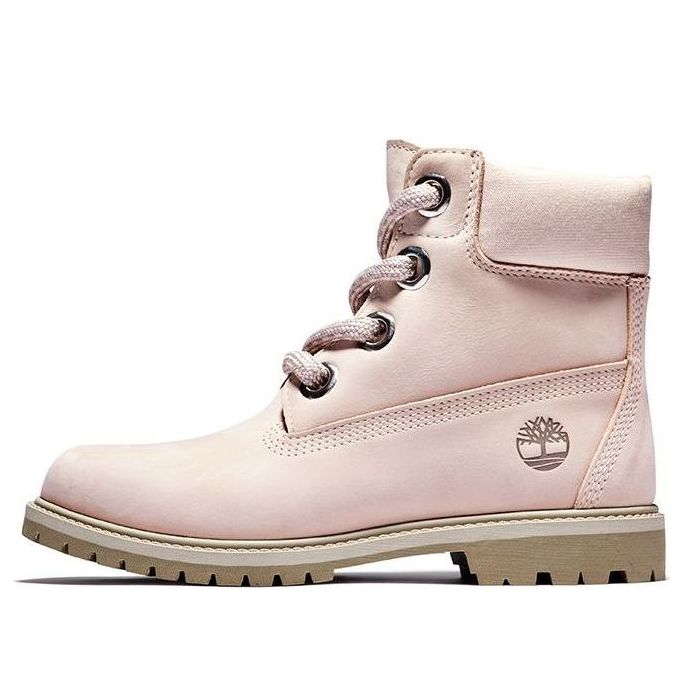 (WMNS) Timberland Heritage 6 Inch Waterproof Boots 'Light Pink Nubuck' A2Q7H662