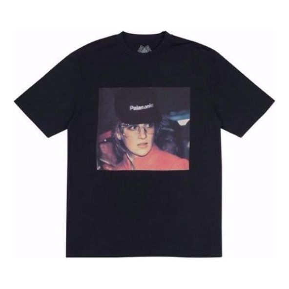 PALACE P.O.W. Character Short Sleeve Unisex Black P13TS056
