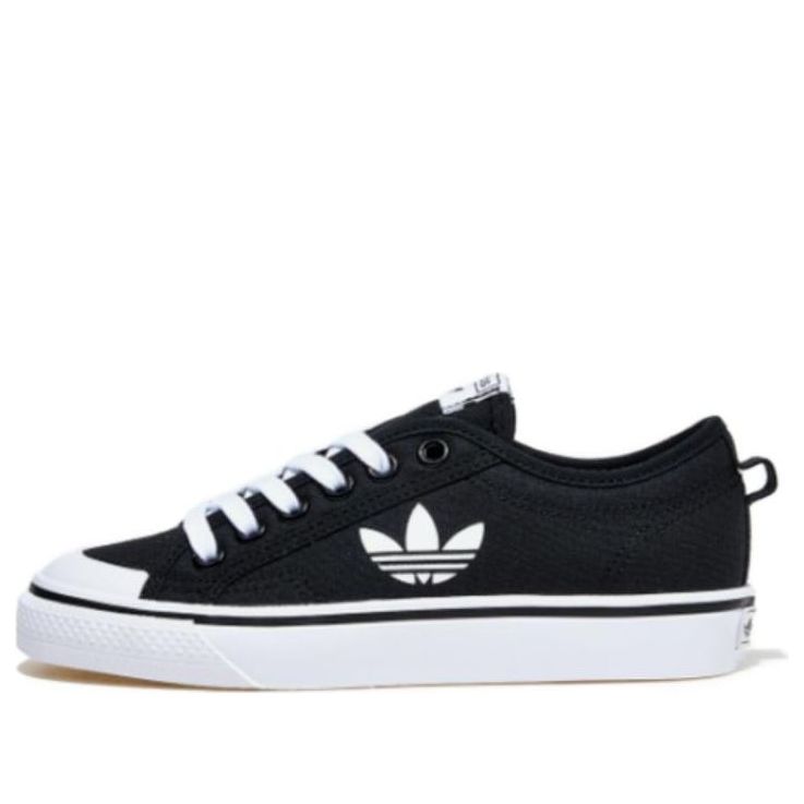 adidas Nizza Trefoil 'Black White' HQ6939