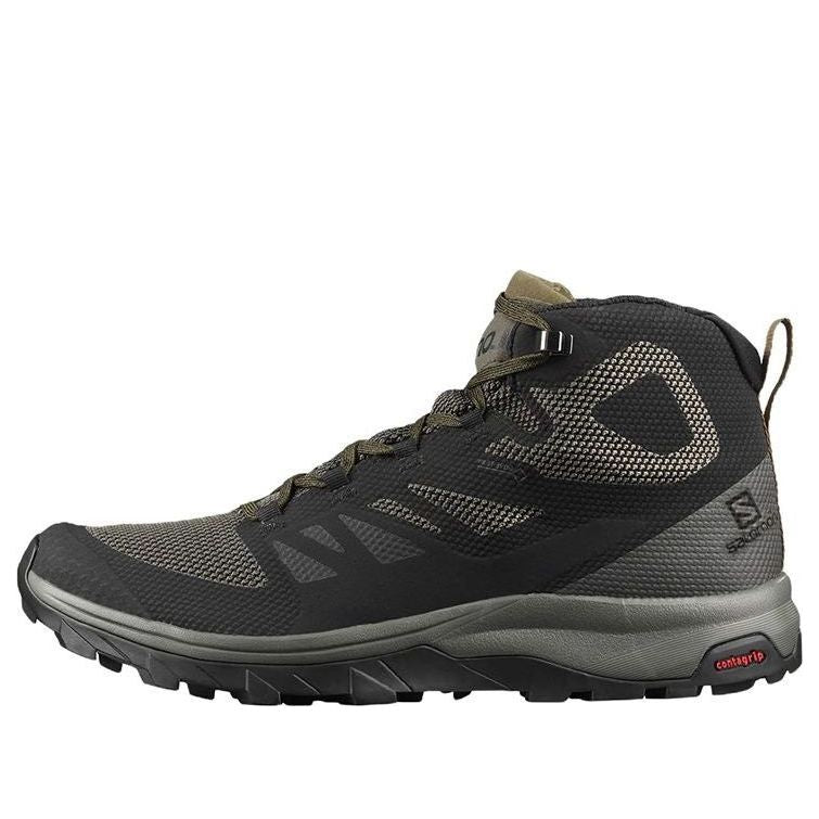 SALOMON Outline Mid Gore-Tex 'Black Olive Green' 404763