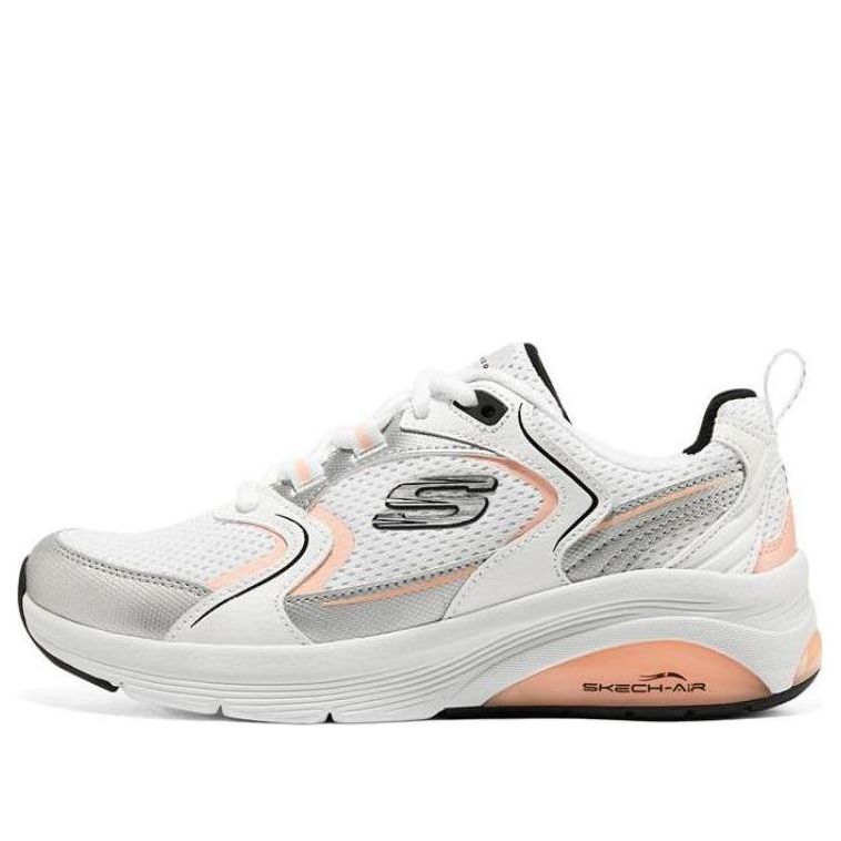 (WMNS) Skechers Skech-Air Extreme 2.0 'White Black Coral' 149652-WBC