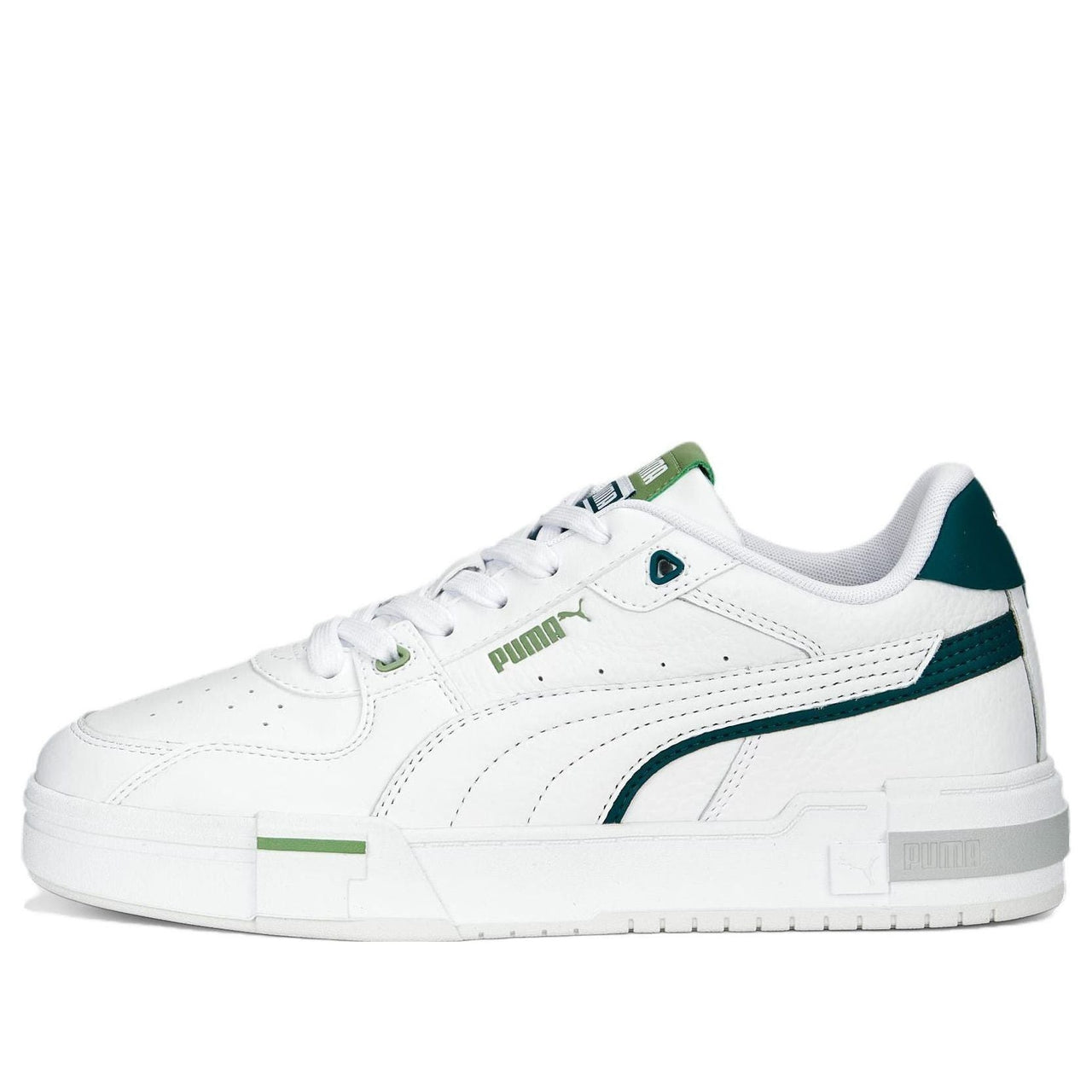PUMA CA Pro Glitch Leather 'White Green' 390681-01
