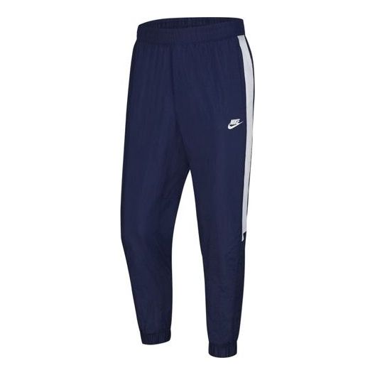 Nike Sportswear Woven Long Pants Navy Blue Dark  CU4314-410