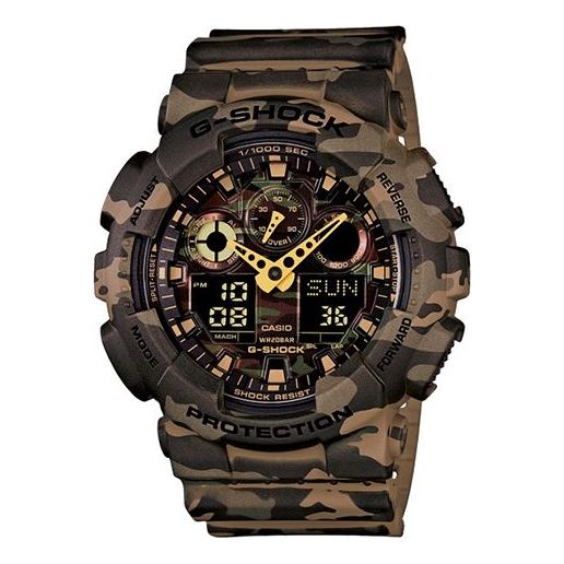 CASIO G-Shock Analog-Digital 'Brown' GA-100CM-5A