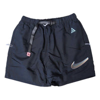 Men's Nike Outdoor Functional waterproof Pocket Logo Athleisure Casual Sports Shorts Black DJ1428-010