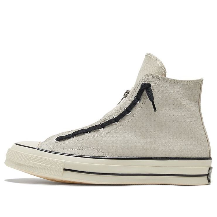 Converse Chuck 70 Zip High 'Egret Black' 169439C