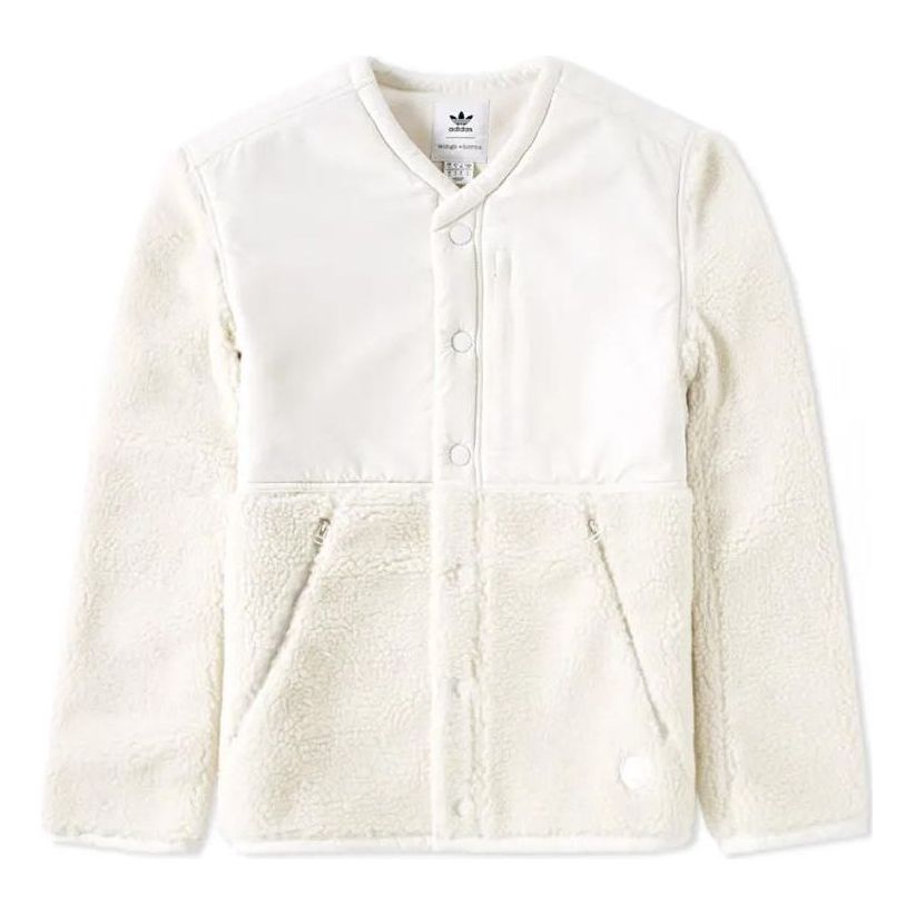 adidas x WIings Horns Sherpa Jacket 'White' AZ1490