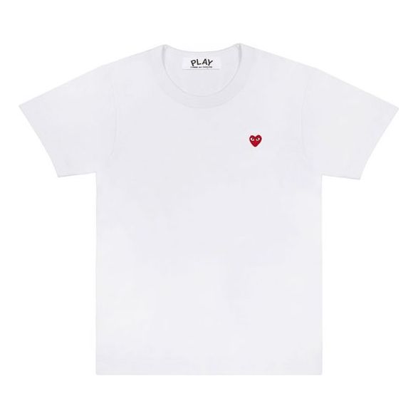 (WMNS) COMME des GARCONS PLAY Mini Logo Tee 'White' AZ-T199-051-2