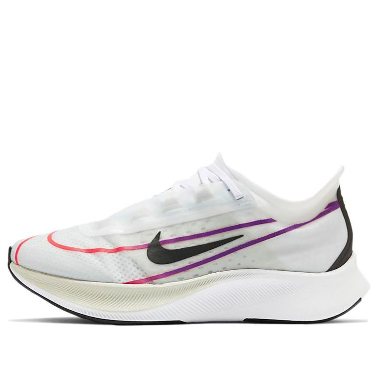 (WMNS) Nike Zoom Fly 3 'White Violet Crimson' AT8241-102