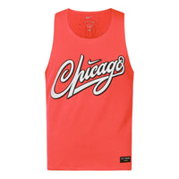 Men's Nike Chicago Marathon Alphabet Printing Running Sports Orange Vest DN6771-635