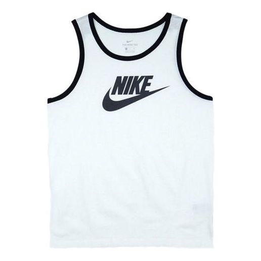 Nike Swoosh Athleisure Casual Sports Vest White BV0535-100