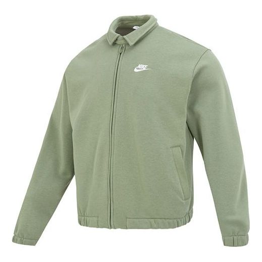 Nike Club Fleece Harrington Jacket 'Green' DX0540-386