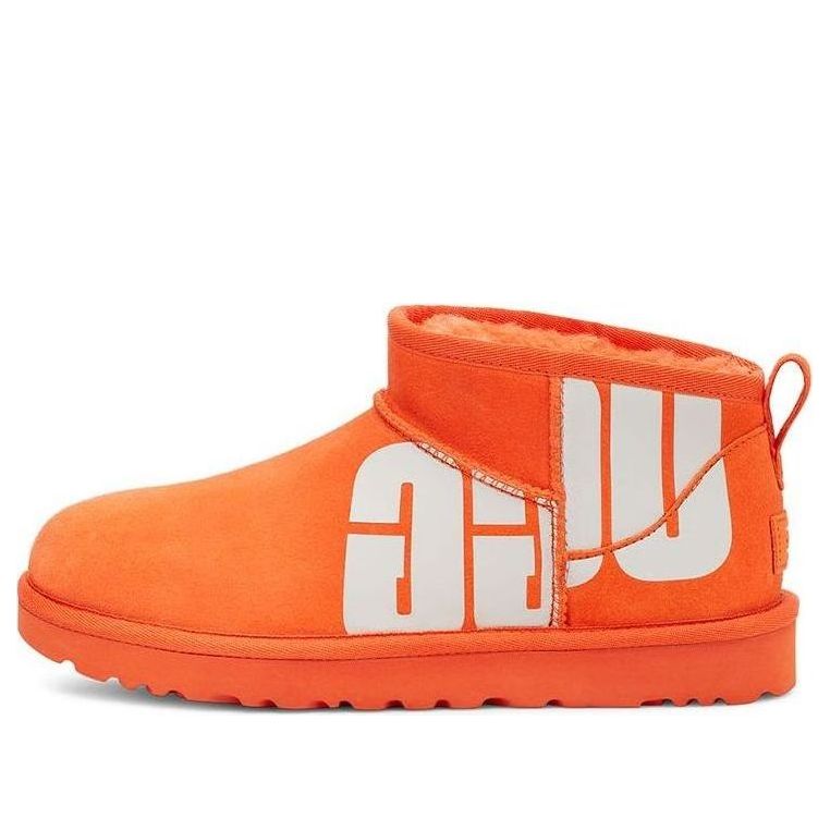 (WMNS) UGG Classic Ultra Mini Broken Logo 'Orange Soda' 1126373-OGS