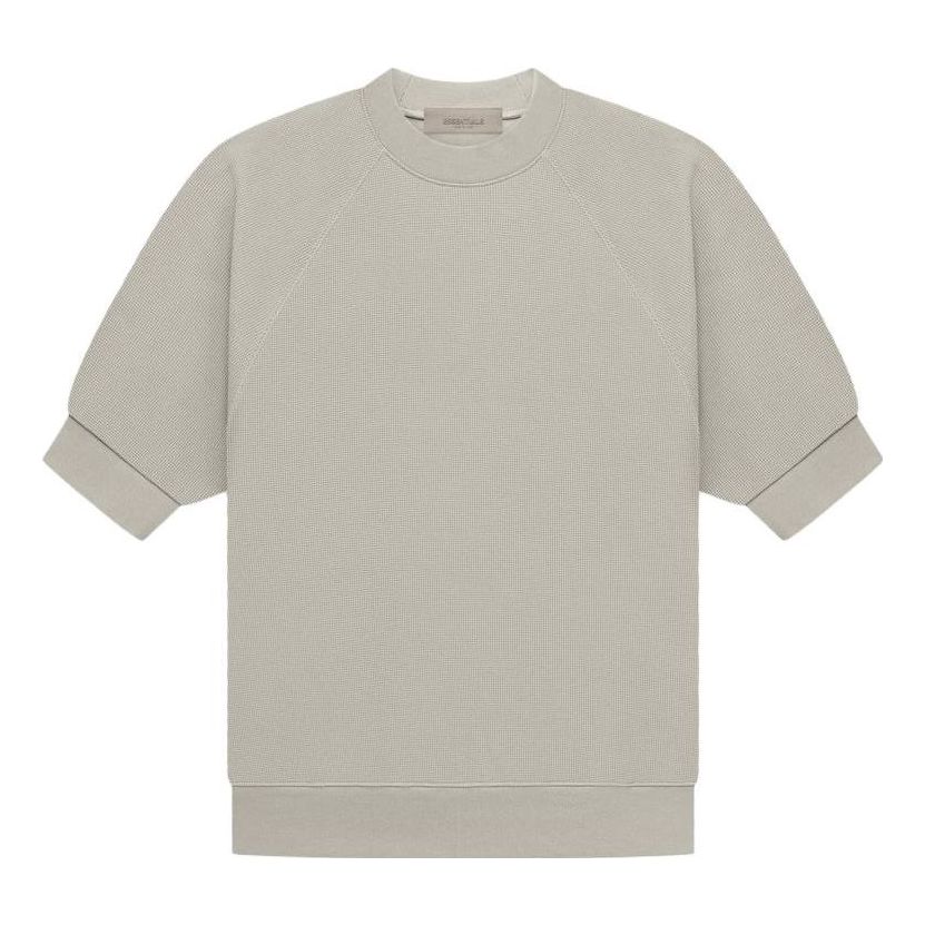 Fear of God Essentials SS23 Ss Waffle Sweatshirt 'Seal' FOG-SS23-051