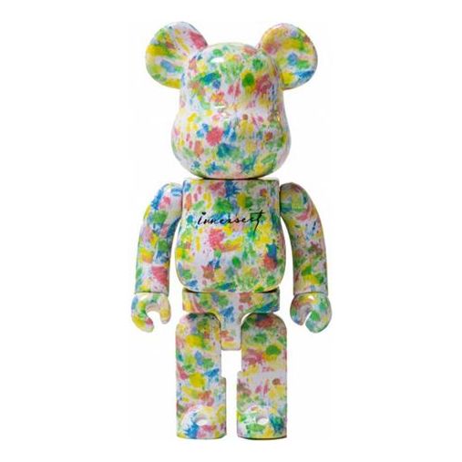 BE@RBRICK Innersect Graffiti Floral 1000% INN-BEAR-MUL1