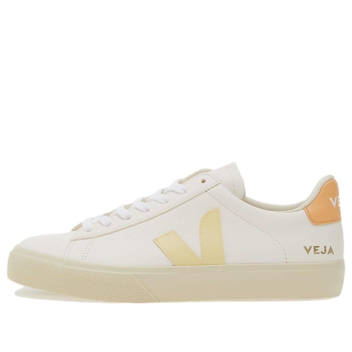 (WMNS) Veja Campo Chromefree Leather 'White Sun Peach' CP0503140A