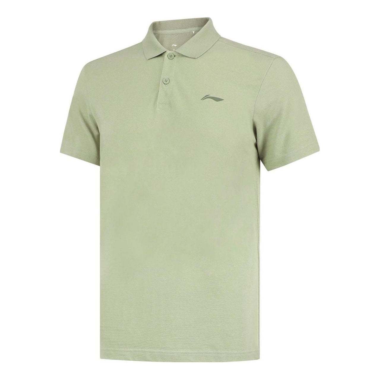 Li-Ning Logo Training Polo Shirt 'Light Green' APLT029-11