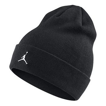 Men's Air Jordan CUFFED Black Knitted Cap AA1297-010