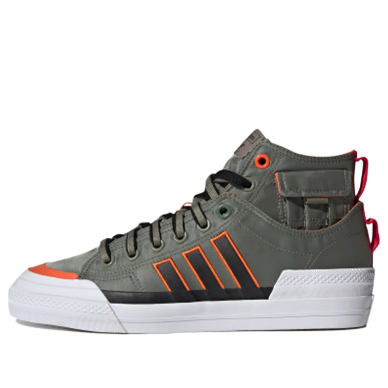 adidas Nizza Hi Dl 'Green White Orange' GZ2655