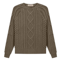 Fear of God Essentials FW22 Cable Knit 'Wood'' FOG-FW22-715