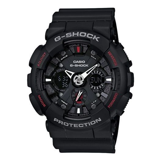 CASIO G-Shock Analog-Digital 'Black' GA-120-1A
