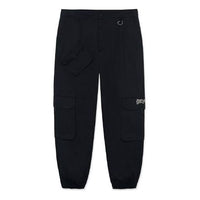 Li-Ning BadFive Changan Boy Loose Fit Cargo Pants 'Black' AKXR619-1