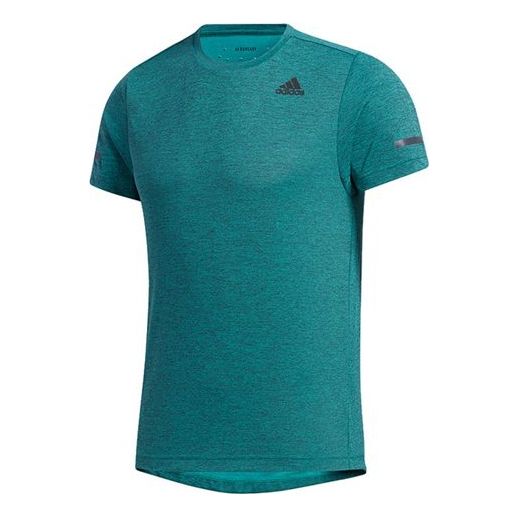 adidas CHILL TEE M Sports Short Sleeve Green GI4922