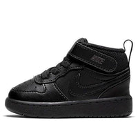 (TD) Nike Court Borough Mid 2 'Triple Black' CD7784-001