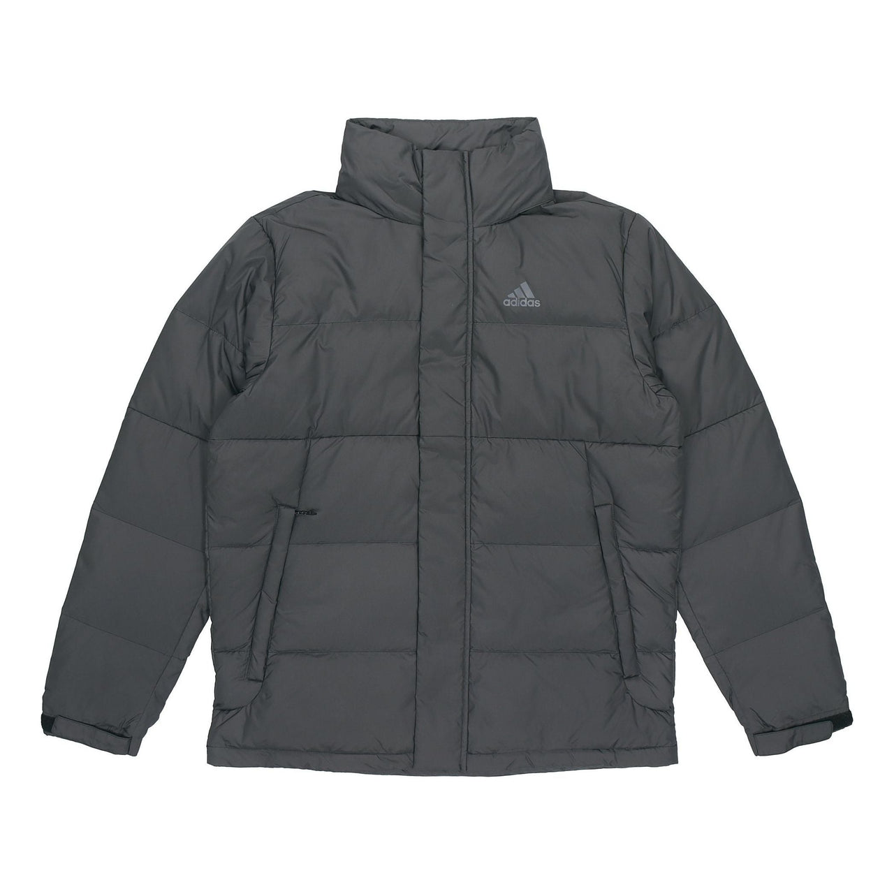 adidas Logo Print Casual Warm Sport Down Jacket Male Black GF0060