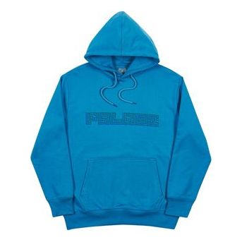 PALACE Mazin Hood Chest Printing Unisex Blue P15HD052