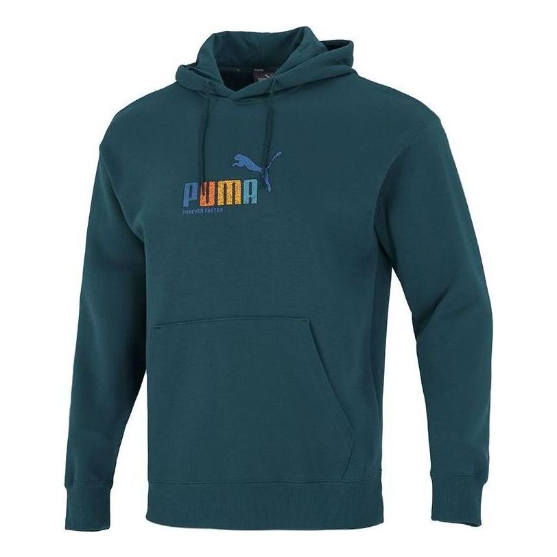 PUMA Essentials Rainbow Hoodie 'Teal' 673598-24