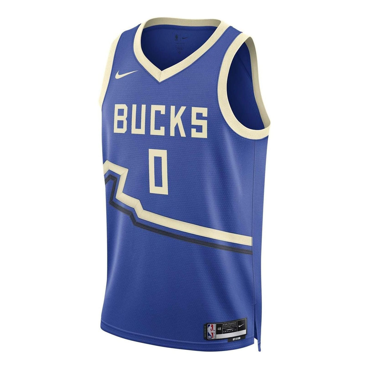 Nike Milwaukee Bucks 2024/25 City Edition Jersey 'Damian Lillard' FQ4349-483