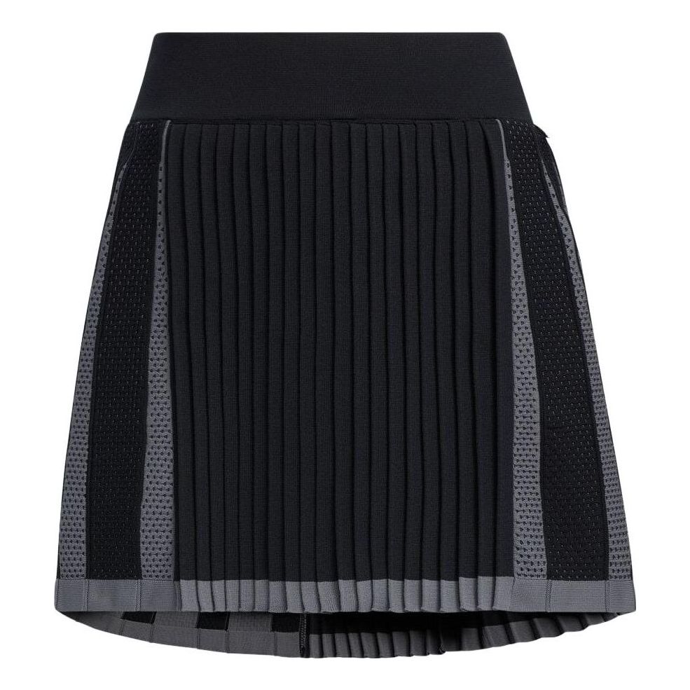 (WMNS) adidas Primeknit Flare Skirt 'Black' HZ6103