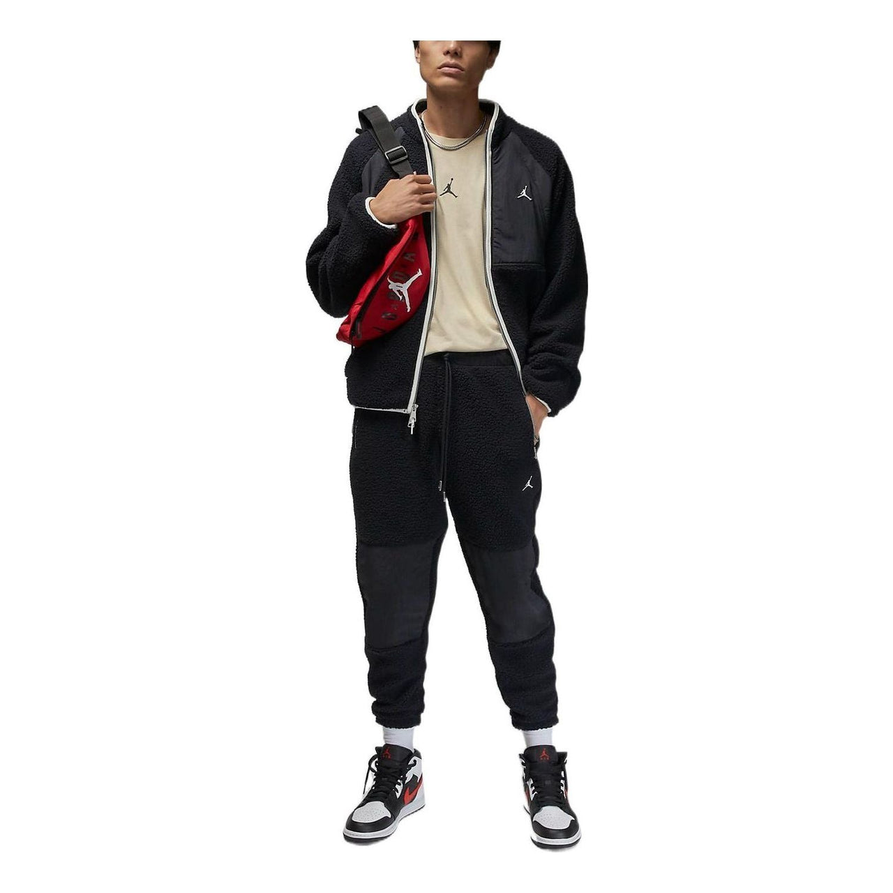 Nike side logo joggers 'Black' DV1570-010
