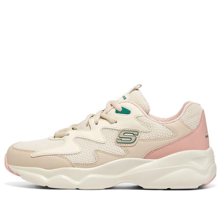 (WMNS) Skechers D Lites Airy Low-Top Running Shoes White 896041-OFPK