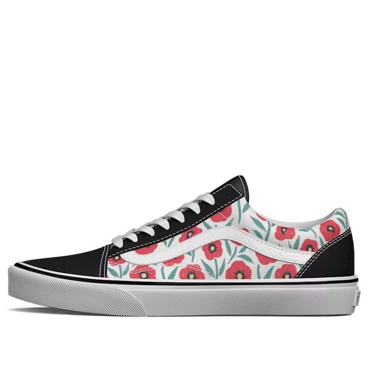 Vans Flowers Old Skool Print White/Black  VN0A7Q2J896