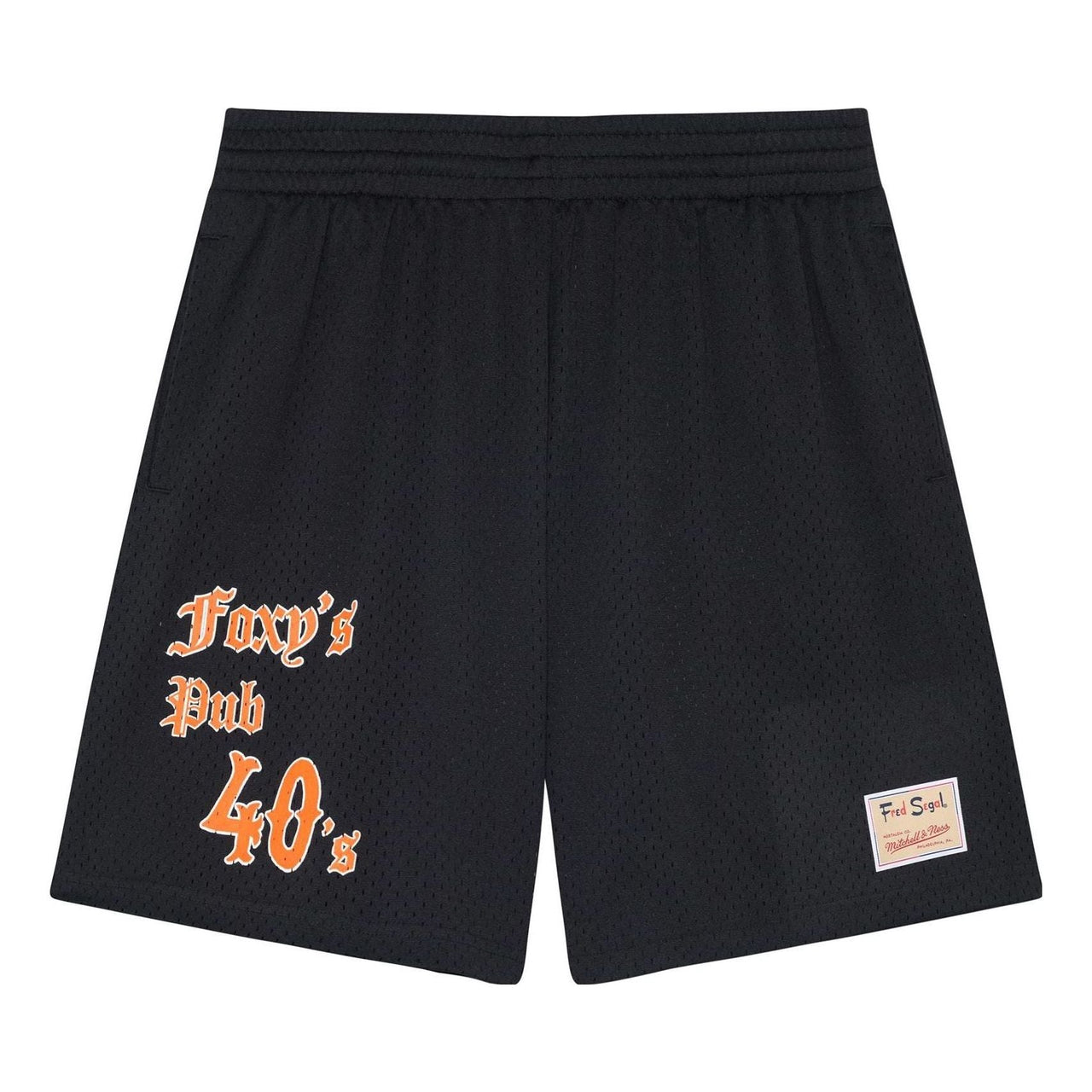 Mitchell & Ness x Fred Segal Foxy's Pub Shorts 'Black' BMMSDD20068-CLBBLCK