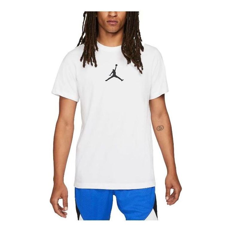 Air Jordan Jumpman T-Shirt 'White Black' CW5190-102