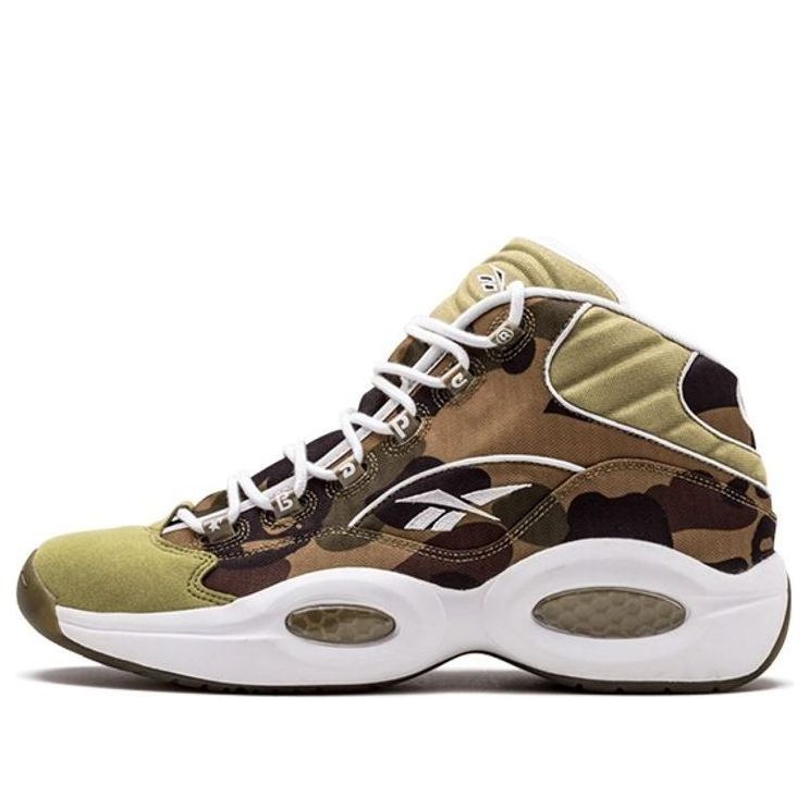 Reebok x A Bathing Ape x Mita Sneakers Question Mid '1st Camo' BD4232