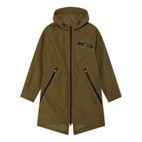 New Balance Outwear Long Jacket 'Olive Green' NA81R031-KH
